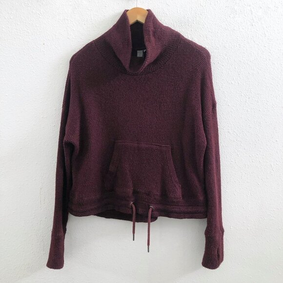 SWEATY BETTY Restful Boucle Textured Pullover Sweatshirt XS Size - Picture 2 of 9